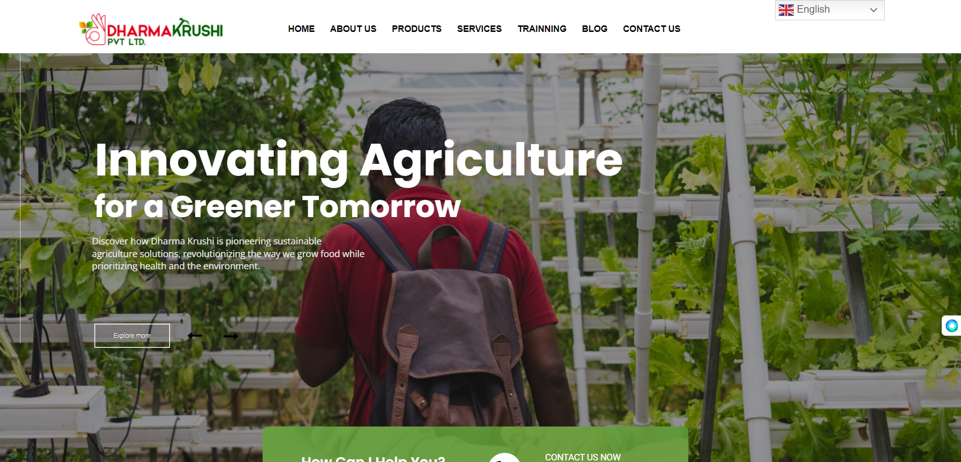 Dharma Krushi Pvt. Ltd – Cultivating Sustainable Agriculture
